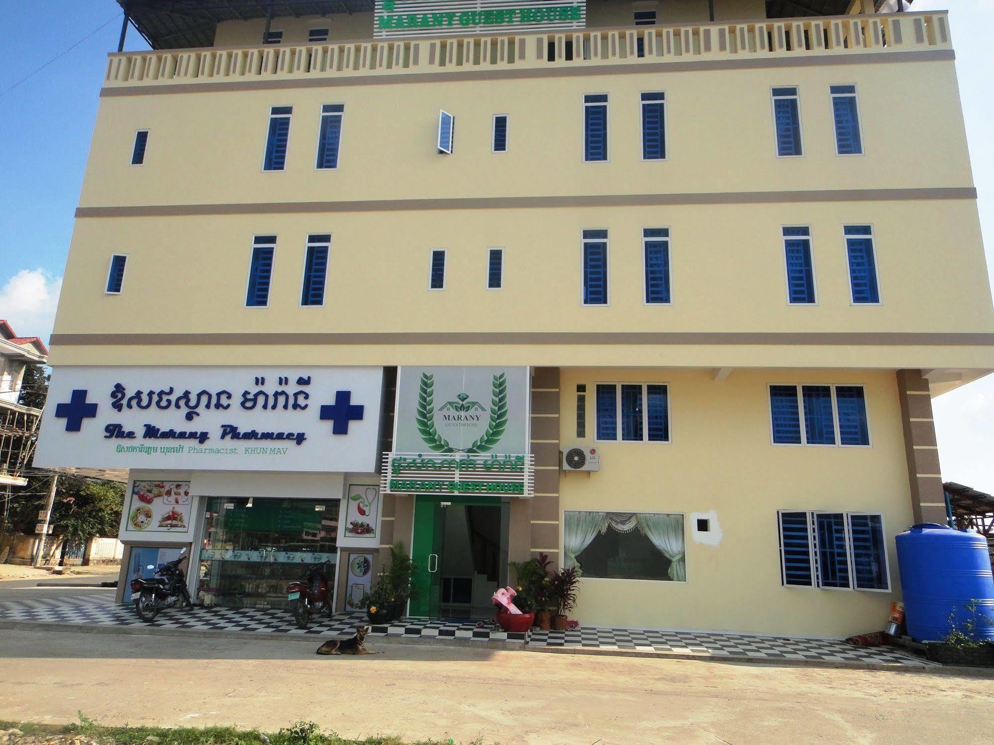 Marany Guesthouse Kampot Bagian luar foto